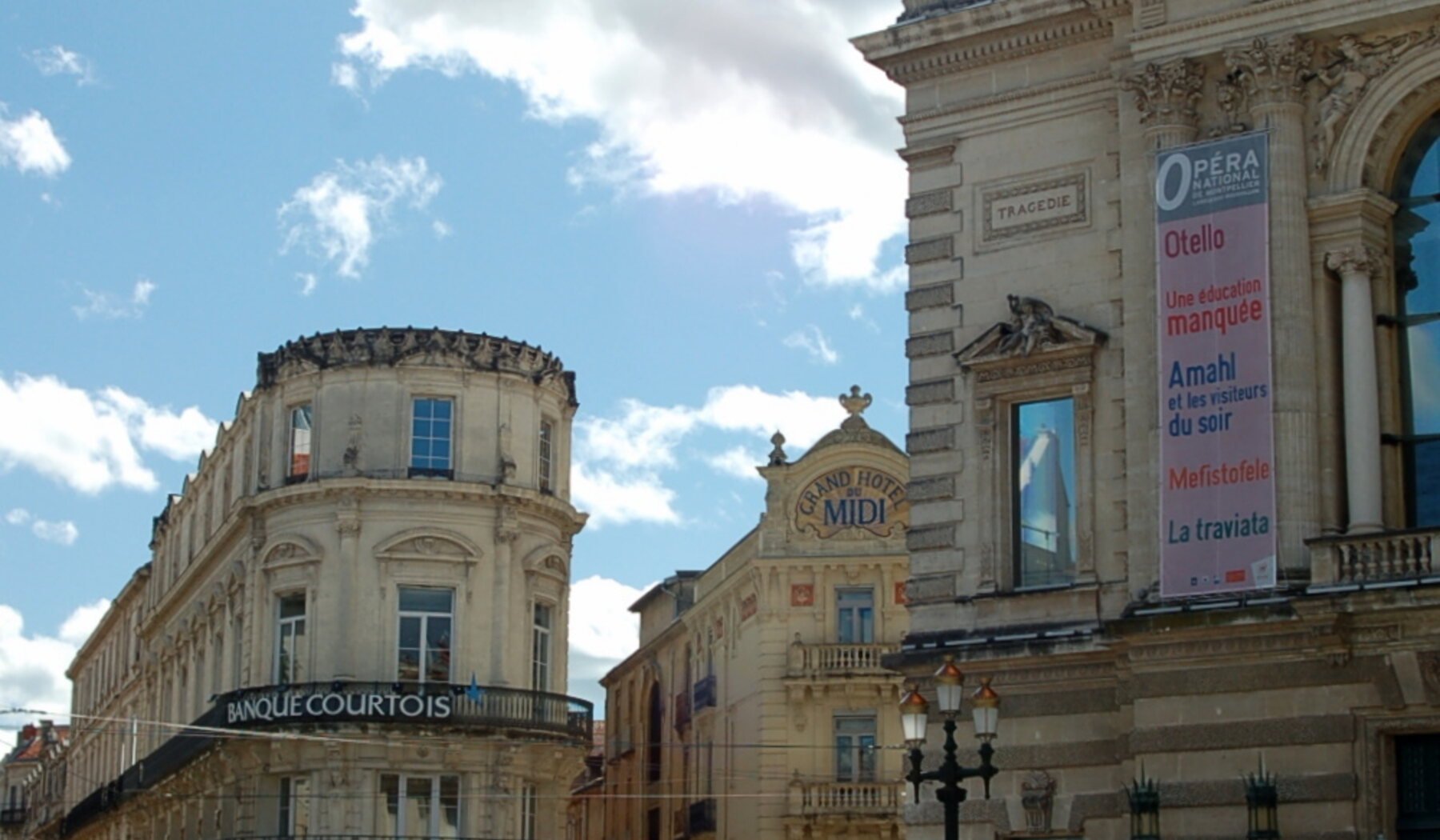 Place de la Comédie à Montpellier
