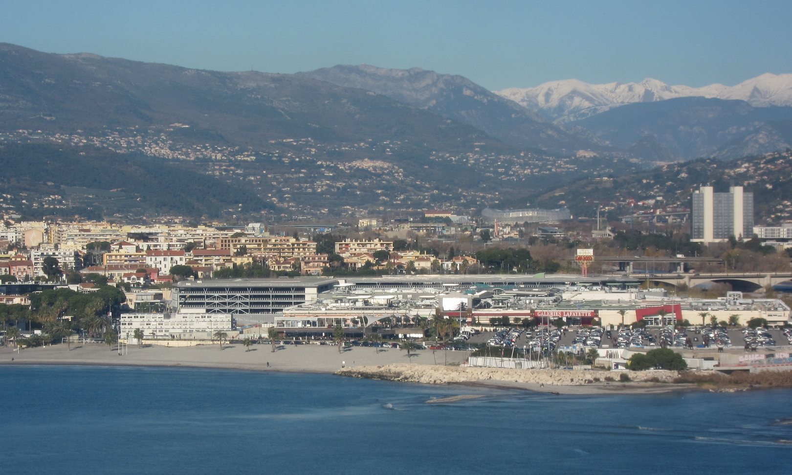 Seafront at Saint-Laurent-du-Var